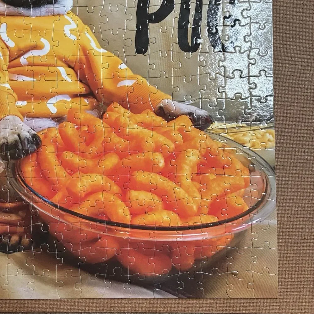 Doug the Pug Cheesy Cheese Puffs 300 Piece Jigsaw Puzzle 18